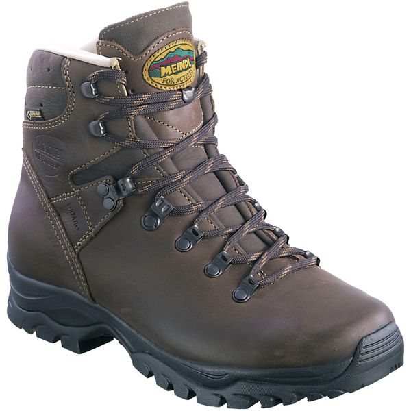 Buty trekkingowe męskie MEINDL Wales 2 MFS. Brązowe buty turystyczne MEINDL, bez wzorów, z gore-texu, bez zapięcia, trekkingowe, gore-tex. Za 1,399.00 zł.