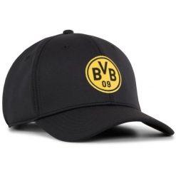 Czapka PUMA BVB Borussia Dortmund - Styl i Wygoda. Czarne czapki zimowe Puma, bez wzorów. Za 174.99 zł.