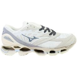 Buty Mizuno Wave Prophecy LS. Szare buty do biegania Mizuno, bez wzorów, ze skóry, bez zapięcia, do biegania, mizuno wave. Za 649.99 zł.