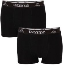 Bokserki majtki męskie Kappa 2-Pack. Fioletowe bokserki Kappa, m, bez wzorów, z bawełny. Za 29.50 zł.