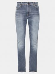 Mustang Jeansy Vegas 1013707 Niebieski Slim Fit. Niebieskie jeansy Mustang, m. Za 339.99 zł.