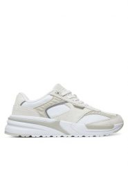 EA7 Emporio Armani Sneakersy X8X240 XK434 R950 Biały. Białe buty sportowe casual EA7 Emporio Armani, bez wzorów, z materiału, bez zapięcia. Za 659.99 zł.