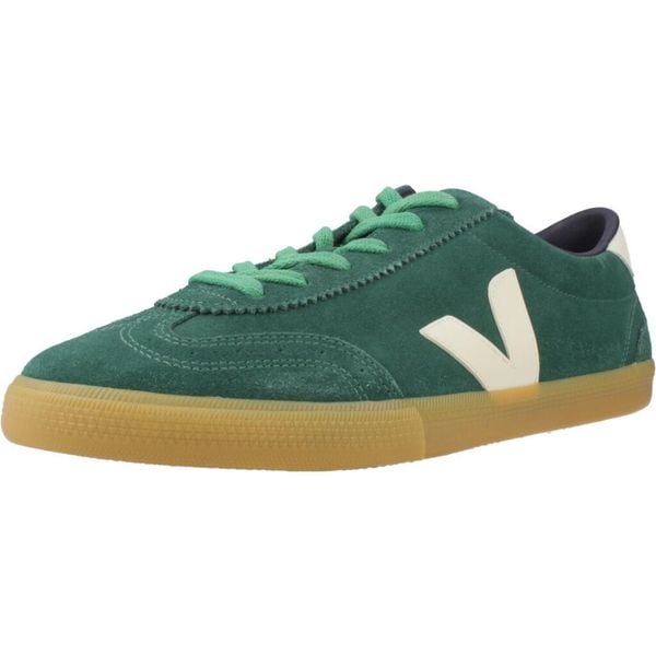 Buty VEJA VOLLEY SUEDE Zielony. Zielone buty trekkingowe Veja, bez wzorów, ze skóry, bez zapięcia, trekkingowe. Za 482.99 zł.
