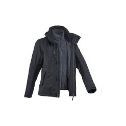 Kurtka trekkingowa RainWarm 100 3 w 1 męska. Kurtki marki QUECHUA. Za 179.99 zł.