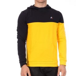 Bluza Męska Le Coq Sportif Captain. Niebieskie bluzy z kapturem le coq sportif, m, bez wzorów, z bawełny, z kapturem. Za 297.15 zł.