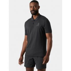 Koszulka Polo Męska Helly Hansen Hp Figari. Szare koszulki polo Helly Hansen, m, bez wzorów, bez kołnierzyka, bez ramiączek. Za 379.00 zł.