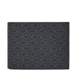Portfel męski Calvin Klein. Czarne portfele CALVIN KLEIN, bez wzorów. Za 239.99 zł.