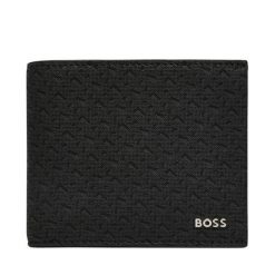 Portfel BOSS. Czarne portfele Boss, bez wzorów. Za 599.99 zł.