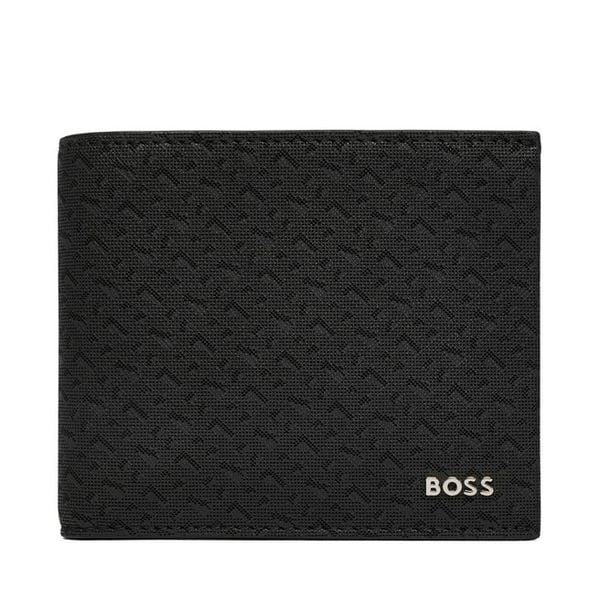 Portfel BOSS. Czarne portfele Boss, bez wzorów. Za 369.99 zł.