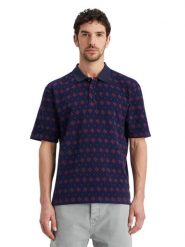 Scotch & Soda Koszulka polo w kolorze granatowym rozmiar: S. Niebieskie koszulki polo Scotch & Soda, s, bez wzorów, z bawełny, bez kołnierzyka, bez ramiączek. Za 132.67 zł.