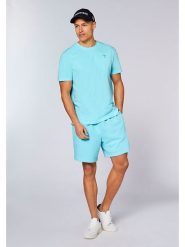 Chiemsee Szorty dresowe w kolorze błękitnym rozmiar: M. Niebieskie krótkie spodenki sportowe Chiemsee, m, bez wzorów, z bawełny. Za 96.60 zł.