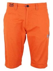 Peak Mountain Szorty w kolorze pomarańczowym rozmiar: XL. Pomarańczowe szorty Peak Mountain, xl, bez wzorów, z bawełny. Za 82.99 zł.