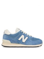 New Balance Sneakersy U5747LO Niebieski. Niebieskie buty sportowe casual New Balance, bez wzorów, z nubiku, bez zapięcia. Za 529.99 zł.