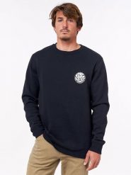Rip Curl Bluza w kolorze czarnym rozmiar: S. Czarne bluzy Rip Curl, s, bez wzorów, bez kaptura. Za 88.43 zł.
