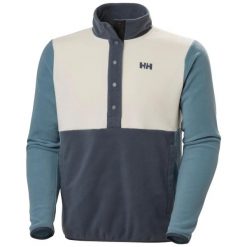 Bluza Helly Hansen Daybreaker Snap. Niebieskie bluzy Helly Hansen, m, bez wzorów, bez kaptura. W wyprzedaży za 324.80 zł.