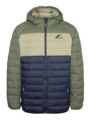 Westfjord Kurtka puchowa "Snaefell" w kolorze zielono-granatowym rozmiar: 3XL. Niebieskie kurtki Westfjord, na zimę, s, bez wzorów, z puchu, bez kaptura. Za 314.75 zł.