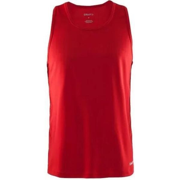 Męski podkoszulek sportowy Craft Mind czerwony. Czerwone podkoszulki Craft, bez wzorów, z poliesteru, bez ramiączek, do biegania. Za 73.68 zł.