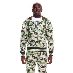 Bluza z kaptur na co dzień na siłownię. Brązowe bluzy LEONE 1947 APPAREL, bez wzorów, z bawełny, bez kaptura. W wyprzedaży za 157.01 zł.