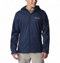 Columbia Kurtka Inner Limits Iii 2071215464. Niebieskie kurtki Columbia, na wiosnę, xl, bez wzorów, z materiału, z kapturem. Za 491.25 zł.