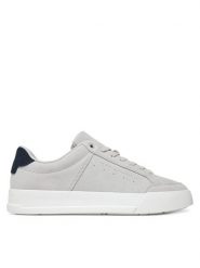 Tommy Hilfiger Sneakersy Th Court Summer Suede FM0FM05517 Szary. Szare buty sportowe casual Tommy Hilfiger, bez wzorów, ze skóry, bez zapięcia. Za 489.99 zł.