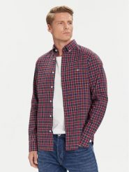Gant Koszula 3250213 Bordowy Regular Fit. Czerwone koszule GANT, m, bez wzorów, z bawełny, bez kołnierzyka, bez ramiączek. Za 469.99 zł.