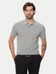 Boss Polo Pallas 50468362 Szary Regular Fit. Szare koszulki polo Boss, m, bez wzorów, z bawełny, bez kołnierzyka, bez ramiączek. Za 279.99 zł.