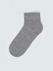 Skarpety męskie bawełniane szare meder 903. Szare skarpety BIG STAR, bez wzorów, z bawełny. Za 19.99 zł.