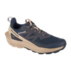 Męskie Aktywne Buty Sportowe Elixir. Niebieskie buty turystyczne Salomon, bez wzorów, bez zapięcia. Za 668.99 zł.