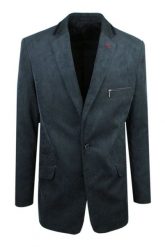 Sportowa Marynarka, Taliowana - Casino - Sztruks - Grafit. Szare garnitury Casino, na co dzień, bez wzorów, z materiału, sportowe. Za 439.00 zł.