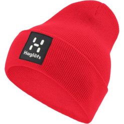 Czapka Haglöfs Aze. Czerwone czapki zimowe Haglöfs, bez wzorów. W wyprzedaży za 122.00 zł.