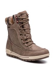 Clara Barson Kozaki SP3724906 Brązowy. Brązowe kozaki Clara Barson, bez wzorów, ze skóry, bez obcasa, bez zapięcia. Za 139.99 zł.