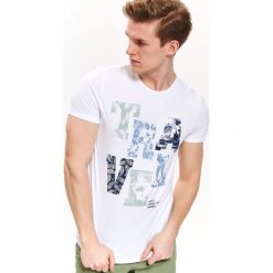 T-SHIRT Z NADRUKIEM. Bluzki z długim rękawem marki TOP SECRET. Za 39.99 zł.