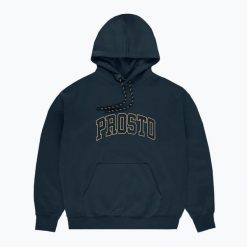 Bluza męska PROSTO Hoodie College 99. Niebieskie bluzy Prosto., m, bez wzorów, bez kaptura. Za 239.99 zł.