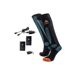Skarpetki narciarskie podgrzewane Alpenheat Fire SkiSocks RC. Czarne skarpety ALPENHEAT, bez wzorów. Za 990.00 zł.