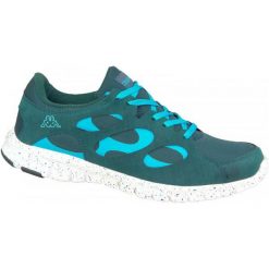 Kappa Fox 241560-6966 44 Turkusowy. Niebieskie buty do biegania Kappa, bez wzorów, z tkaniny, bez zapięcia, do biegania. W wyprzedaży za 109.99 zł.