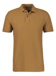 Lerros Koszulka polo w kolorze karmelowym rozmiar: L. Brązowe koszulki polo Lerros, l, bez wzorów, bez kołnierzyka, bez ramiączek. Za 82.95 zł.