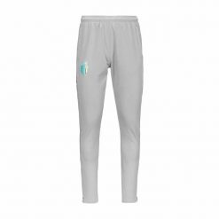 Spodnie treningowe AS Monaco Abunszip Pro 7 2023/24. Szare spodnie treningowe długie Kappa, bez wzorów. W wyprzedaży za 209.40 zł.