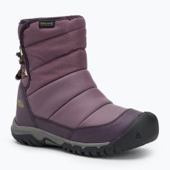 Śniegowce juniorskie KEEN Puffrider WP daiquiri. Fioletowe śniegowce Keen, bez zapięcia. Za 289.99 zł.