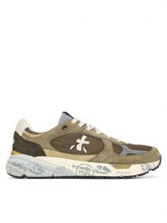 Premiata Sneakersy Mase25 Var 8423 Zielony ciemny. Zielone buty sportowe casual Premiata, bez wzorów, ze skóry, bez zapięcia. Za 1,249.00 zł.