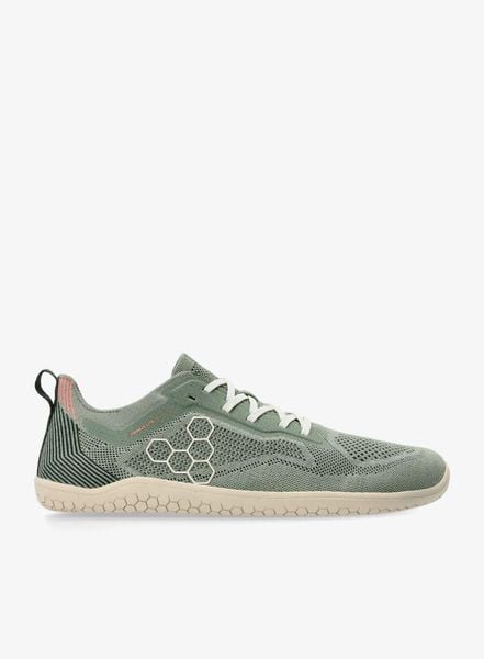 Buty outdoor Vivobarefoot Primus Lite Knit Natural. Zielone buty turystyczne VIVOBAREFOOT, bez wzorów, z materiału, bez zapięcia, do biegania. Za 758.99 zł.