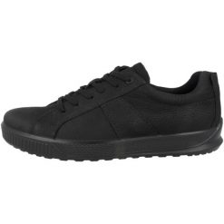 Buty do chodzenia męskie Ecco 50159451052. Czarne buty sportowe casual ecco, bez wzorów, z materiału, bez zapięcia. Za 724.00 zł.