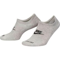 Skarpety sportowe unisex Nike NK Everyday Plus Cush Footie. Szare skarpetki sportowe Nike, bez wzorów. Za 89.20 zł.