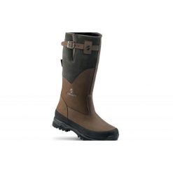 Buty wysokie trekkingowe myśliwskie Crispi Finland GTX. Brązowe buty trekkingowe CRISPI, bez wzorów, bez zapięcia. Za 2,099.00 zł.