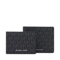 Portfel MICHAEL Michael Kors. Czarne portfele MICHAEL Michael Kors, bez wzorów. Za 569.99 zł.