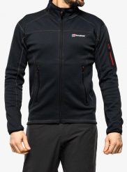 Polar męski Berghaus Pravitale MTN 2.0 Jacket. Czarne bielizna termoaktywna Berghaus, na jesień, m, bez wzorów, z materiału, bez ramiączek, trekkingowe. Za 335.49 zł.