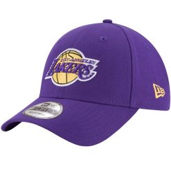 Czapka z daszkiem męska 9FORTY The League Los Angeles Lakers NBA Cap. Fioletowe czapki z daszkiem New Era, bez wzorów, z poliesteru. Za 119.99 zł.