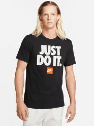 Nike Koszulka w kolorze czarnym rozmiar: M. Czarne bezrękawniki Nike, m, bez wzorów, bez kołnierzyka, bez ramiączek. Za 97.28 zł.