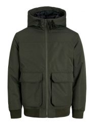 Jack & Jones Kurtka "Grand" w kolorze khaki rozmiar: L. Brązowe kurtki Jack & Jones, l, bez wzorów, bez kaptura. Za 172.49 zł.