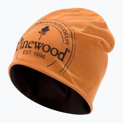 Czapka Pinewood 2L. Brązowe czapki zimowe Pinewood, bez wzorów. Za 99.99 zł.