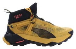 Buty trekkingowe wysokie męskie Puma Explore Nitro Mid Gtx. Czarne trekkingi Puma, bez wzorów, z gore-texu, bez zapięcia. Za 694.00 zł.